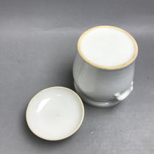 Load image into Gallery viewer, Vintage White Ceramic Canister (7x6)
