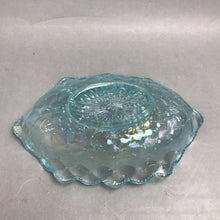 Load image into Gallery viewer, Vintage Imperial Glass Iridescent Ice Blue Bowl (9x6x2)
