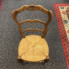 Load image into Gallery viewer, Hickory / Rattan Chair (37x14x18) 4 Available
