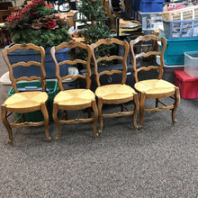 Load image into Gallery viewer, Hickory / Rattan Chair (37x14x18) 4 Available
