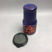 Load image into Gallery viewer, Glitter-Covered Stainless Steel Chicago Bears Tumbler (8x4)
