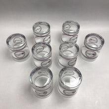 Load image into Gallery viewer, Vintage Fiesta Stripes Rock Glass Set of 8 (4x3)
