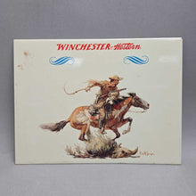 Load image into Gallery viewer, Vintage Winchester Tin Over Cardboard Counter Display Sign (9x12)
