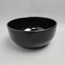 Load image into Gallery viewer, Black Glazed Ceramic Serving Bowl (4x9x9)
