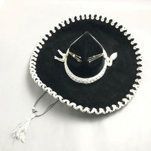 Load image into Gallery viewer, Black &amp; White Sombrero (~18)
