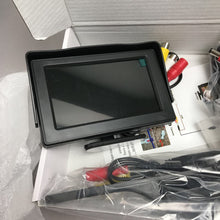 Load image into Gallery viewer, LeeKooLuu Rear View / Reverse Camera &amp; 4.3" Display Monitor Kit w/ Wireless Receivers (~2x10x7)
