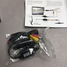 Load image into Gallery viewer, LeeKooLuu Rear View / Reverse Camera &amp; 4.3" Display Monitor Kit w/ Wireless Receivers (~2x10x7)
