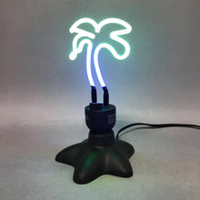 Load image into Gallery viewer, Vintage Sunbeam Neon Art Palm Tree Neon Light Bulb With Lamp Base (9)
