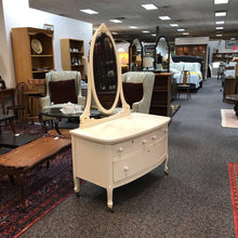Load image into Gallery viewer, White Dresser w/Mirror (65x42x23)
