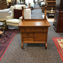 Load image into Gallery viewer, Oak Wash Stand (46x32x18) AS IS
