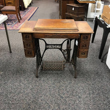 Load image into Gallery viewer, Antique Red Eye Singer Sewing Machine (29x36x18)
