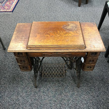 Load image into Gallery viewer, Antique Red Eye Singer Sewing Machine (29x36x18)
