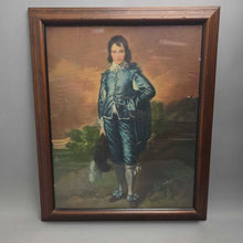 Load image into Gallery viewer, Framed Thomas Gainsborough Print - The Blue Boy (23x19)
