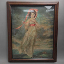 Load image into Gallery viewer, Framed Sir Thomas Lawrence Print - Pinkie (23x19)
