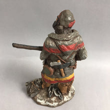 Load image into Gallery viewer, Signed 1990 Michael Garman "Fur Trader" Handpainted Sculpture (10")
