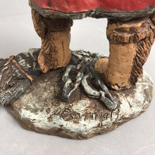 Load image into Gallery viewer, Signed 1990 Michael Garman "Fur Trader" Handpainted Sculpture (10")
