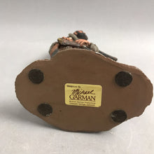 Load image into Gallery viewer, Signed 1990 Michael Garman "Fur Trader" Handpainted Sculpture (10")
