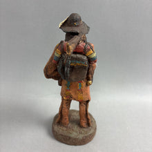 Load image into Gallery viewer, Michael Garman Signed Sculpture "The Trapper" 1988 (9.5")
