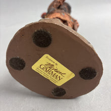 Load image into Gallery viewer, Michael Garman Signed Sculpture "The Trapper" 1988 (9.5")
