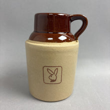 Load image into Gallery viewer, Vintage 70's Playboy Bunny Mug Brown Whiskey Jug Pottery Stoneware USA EUC (6")
