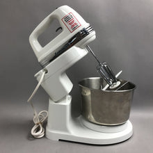 Load image into Gallery viewer, Cuisinart HSM-70 7 Speed Stand Hand Mixer w Bowl Beaters White Tested Works
