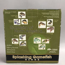 Load image into Gallery viewer, 1999 Feldstein &amp; Associates Splashing Gamefish Clock NEW shrinkwrap
