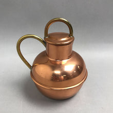 Load image into Gallery viewer, Antique Copper Jug Brass Handle &amp; Lid (6")
