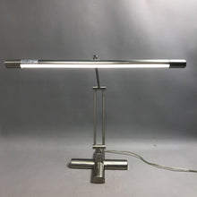 Load image into Gallery viewer, MCM Themed Desk Lamp Sleek Minimalist Very Articulating Stainless (22")
