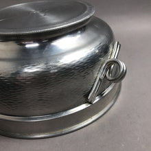 Load image into Gallery viewer, MCM Nasco Italy Hammered Aluminum Lid &amp; Insulated Body ICe Bucket (5x10)
