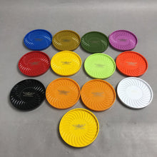 Load image into Gallery viewer, Vintage Ritepoint Crock of Coasters Set of 13 Tobler Transfer (5.5x4)
