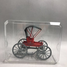 Load image into Gallery viewer, Die Cast Red &amp; Gray Carriage Wagon with Black Top in Case (7x8x6)
