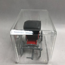 Load image into Gallery viewer, Die Cast Red &amp; Gray Carriage Wagon with Black Top in Case (7x8x6)
