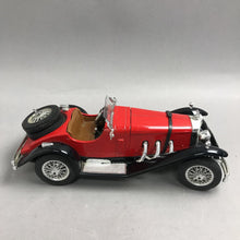 Load image into Gallery viewer, Diecast 1:18 - 1928 - Red Toy Sportscar Made in Italy
