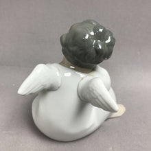 Load image into Gallery viewer, Lladro 4539 Sitting Angel Thinking Boy 4" Porcelain Figurine
