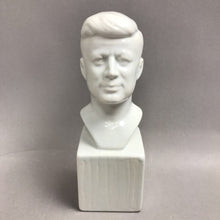 Load image into Gallery viewer, Vintage Porcelain President John F. Kennedy Bust (8")
