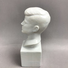 Load image into Gallery viewer, Vintage Porcelain President John F. Kennedy Bust (8")
