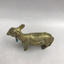 Load image into Gallery viewer, Vintage Brass Donkey Mule Figurine (4x5)
