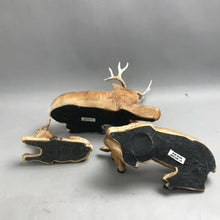 Load image into Gallery viewer, Vintage Homco Large Deer Family Figurine SET Buck, Doe, Fawn (11x9)(9x6)(6x4)
