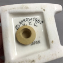 Load image into Gallery viewer, Vintage 1962 JFK President John Kennedy Salt &amp; Pepper Shaker With Rocking Chair (4")
