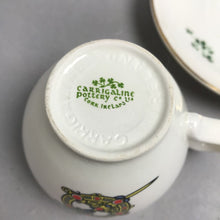 Load image into Gallery viewer, Vintage Carrigaline Pottery Ireland Cup &amp; Saucer (3")
