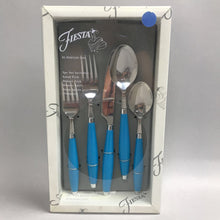 Load image into Gallery viewer, NIB Fiesta Peacock Blue Flatware 5 Piece Set
