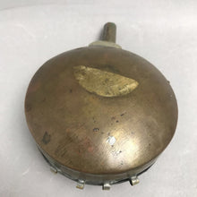 Load image into Gallery viewer, Rare Antique Moroccan? Late 19th Century Brass &amp; Copper Powder Flask Canteen (5x4x1)

