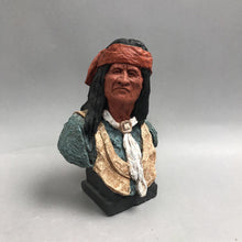 Load image into Gallery viewer, Vintage Daniel Monfort Geronimo Indian Western Sculpture Figurine (7")
