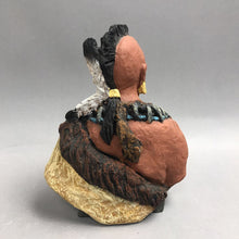 Load image into Gallery viewer, Vintage Daniel Monfort Blackhawk Native Western Sculpture Figurine (7")
