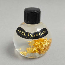 Load image into Gallery viewer, 24K Pure Gold Flakes in Small Bottle (~1.5x1.5x1.5)
