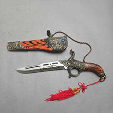 Load image into Gallery viewer, Dorado Pistol Knife w/ Sheath #HK2032 (12")
