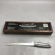 Load image into Gallery viewer, Carv-It by Blakemore Knife w/ Display Case (2x14x3.5)
