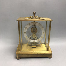 Load image into Gallery viewer, Vintage Kundo Electronic Skeleton Mantel Clock AS IS(7.5x5x10)
