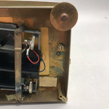 Load image into Gallery viewer, Vintage Kundo Electronic Skeleton Mantel Clock AS IS(7.5x5x10)
