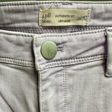 Load image into Gallery viewer, J Jill Lavender Stretch Denim Slim Ankle Pants sz 10

